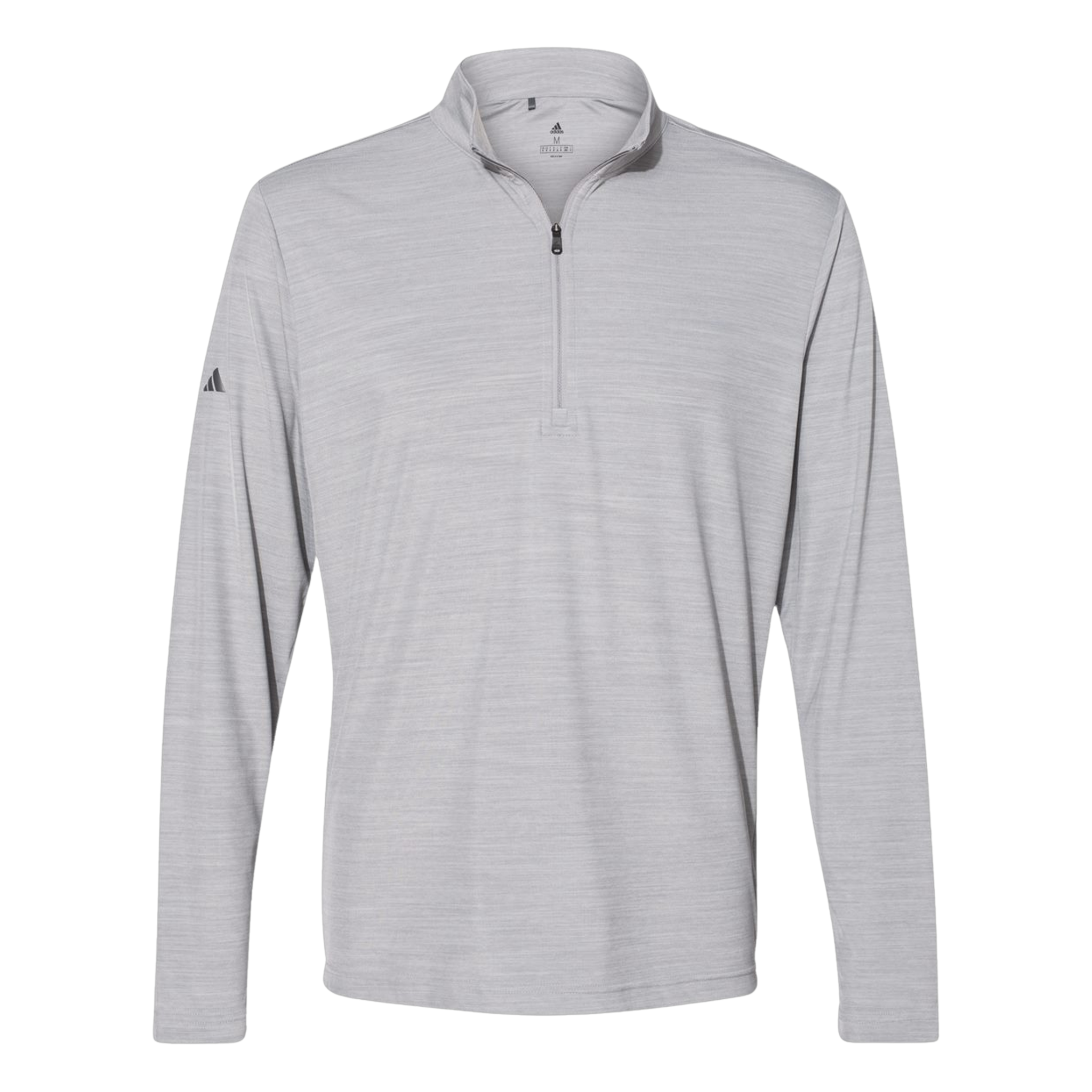 Lightweight Melange Quarter Zip Pullover